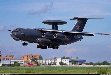 هدف قرار گرفتن هواپیمای جاسوسی چند صد میلیون دلاری روسیه در بلاروس