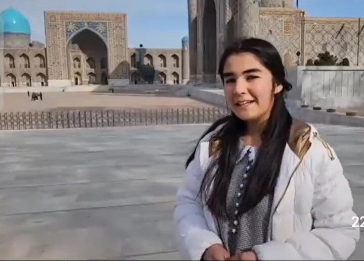 ببینید: شعرخوانی زیبای دختر تاجیک در سمرقند به زبان فارسی 


