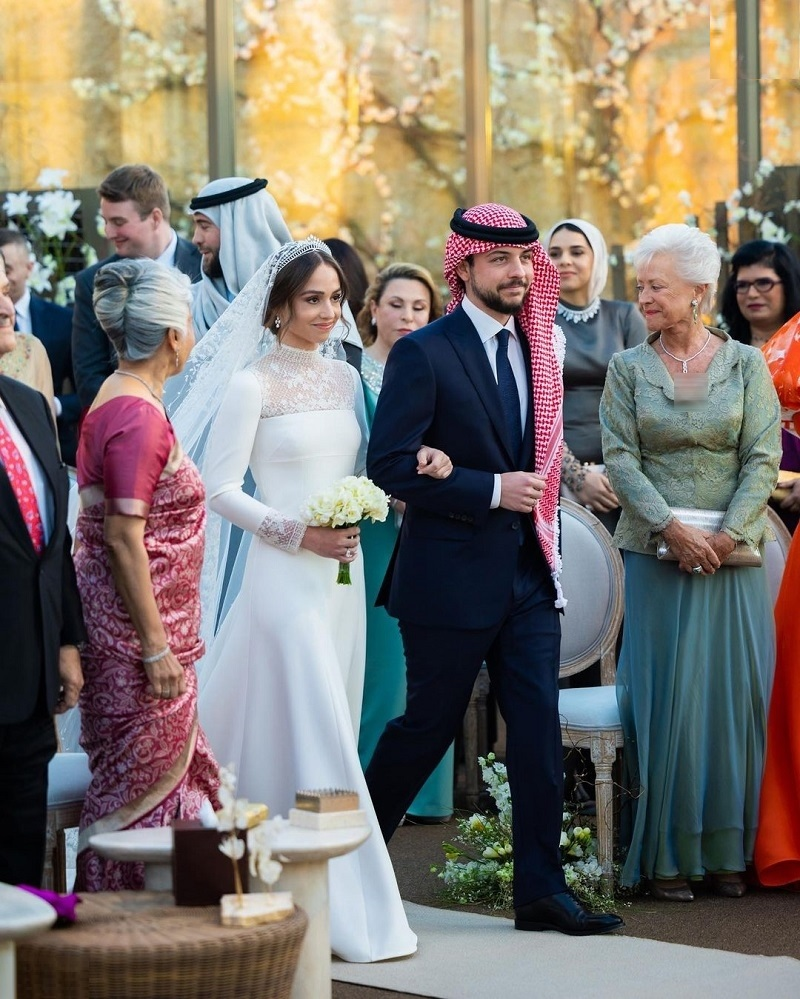 ببینید | جشن عروسی دختر پادشاه اردن + فیلم و عکس