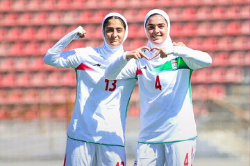 دختران فوتبالیست ایرانی نایب قهرمان کافا شدند