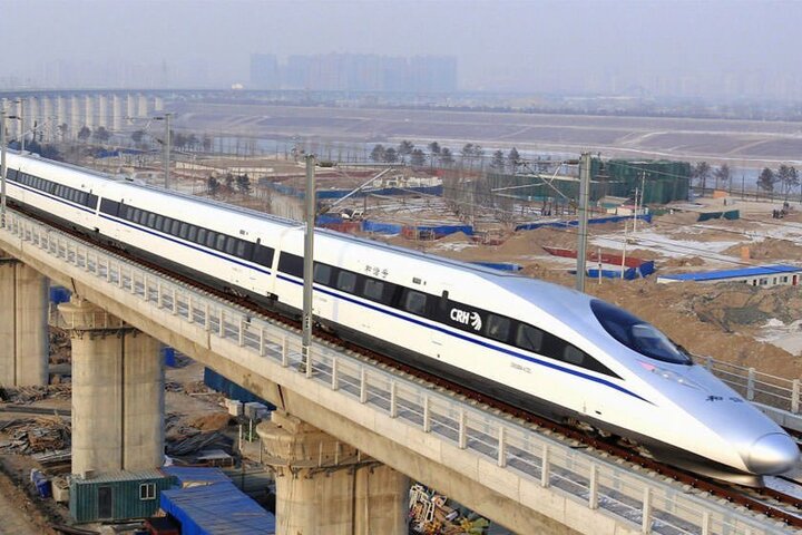 سریع ترین قطار جهان در چین رونمایی شد + فیلم