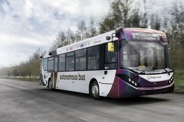 اولین ناوگان اتوبوس‌ خودران جهان یکماه دیگر در اسکاتلند