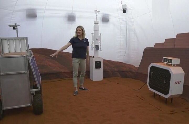 ناسا رونمایی کرد؛ اقامتگاه و محل زندگی فضانوردان در مریخ + عکس‌ و فیلم