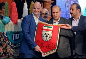 اینفانتینو: فوتبال در ایران در حال شکوفایی است