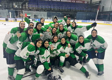 زنان هاکی روی یخ ایران نایب قهرمان آسیا شدند + فیلم کامل مسابقه