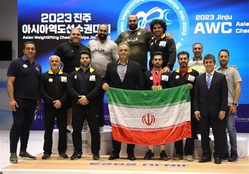 وزنه‌برداری ایران قهرمان آسیا شد