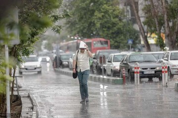 فعالیت سامانه بارشی امروز در ۱۰ استان تشدید می‌شود/ بارش‌ها تا شنبه ادامه دارد
