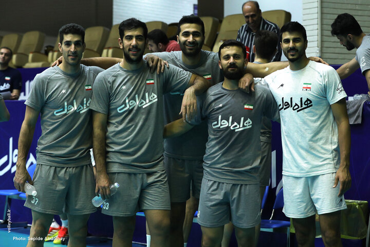 ببینید: تمرینات تیم ملی والیبال ایران قبل از رویارویی با ژاپن
