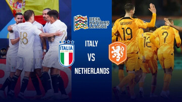 پخش زنده هلند و ایتالیا در رده بندی لیگ ملت‌های اروپا ؛ امروز ۲۸ خرداد ۱۴۰۲ ساعت ۱۶:۳۰