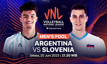 لیگ ملت های والیبال؛ پخش زنده مسابقه والیبال آرژانتین - اسلوونی امروز ساعت ۱۸:۰۰ + نتیجه نهایی و فیلم خلاصه بازی