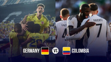 پخش زنده بازی دوستانه آلمان- کلمبیا امشب سه شنبه ۳۰ خرداد ساعت ۲۲:۱۵ + فیلم خلاصه بازی و نتیجه نهایی