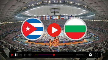 لیگ ملت‌های والیبال؛ مسابقه والیبال بلغارستان ۲ - کوبا ۳ + فیلم خلاصه بازی