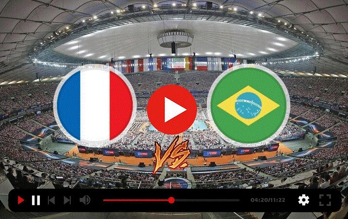 لیگ ملت‌های والیبال؛ مسابقه والیبال برزیل ۳ - فرانسه ۱ + فیلم خلاصه بازی