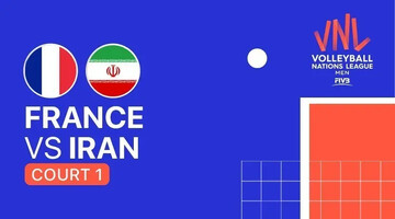 پخش زنده مسابقه حساس والیبال ایران - فرانسه، ‌چهارشنبه ۱۴ تیر ساعت ۰۳:۰۰ بامداد + نتیجه و فیلم خلاصه بازی