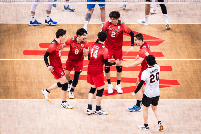 صعود ژاپن به نیمه‌نهایی لیگ ملت‌های والیبال + فیلم خلاصه بازی