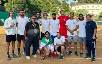 قهرمانی تیم ملی تنیس‌ ایران در گروه سه آسیا