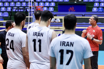 والیبال ایران پیروز فینال تدارکاتی مقابل ژاپن