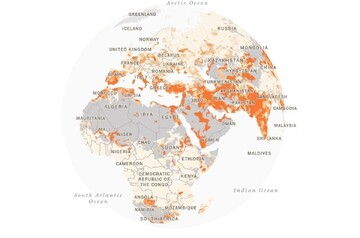 «آب» در این نقاط جهان در حال اتمام است! + آمار و نقشه آبی