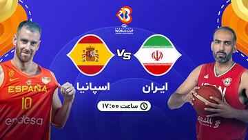 باخت بسکتبال ایران مقابل اسپانیا/ پایان دور گروهی با سه شکست + فیلم خلاصه بازی