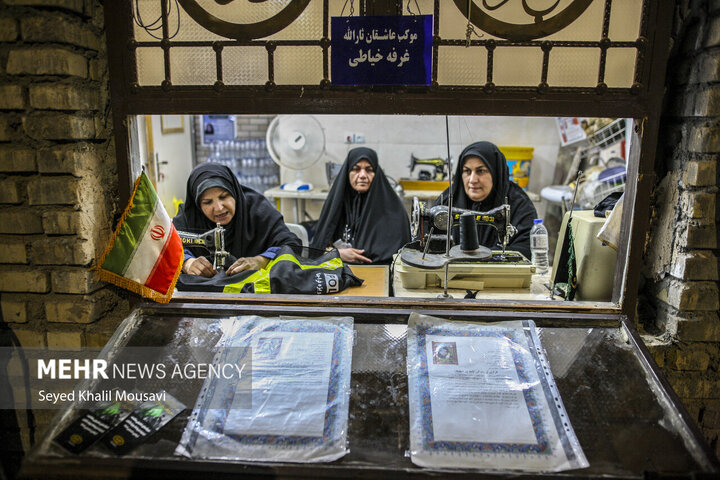 عکس_مرز چذابه در آستانه اربعین حسینی