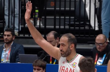 حامد حدادی اسطوره تیم ملی بسکتبال خداحافظی کرد + فیلم