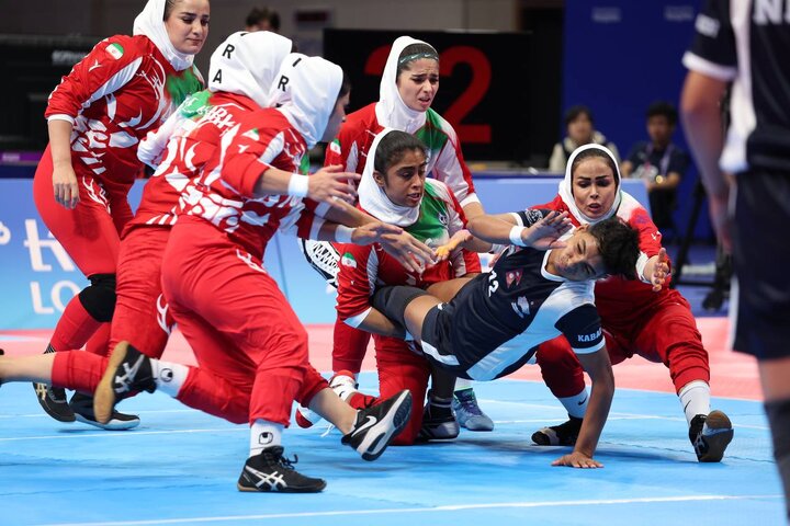 شکست غیرمنتظره دختران کبدی‌ ایران در بازی‌های آسیایی
