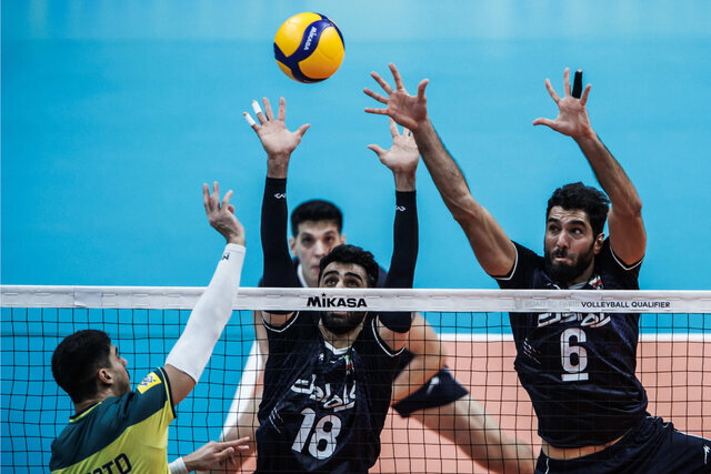 برزیل ۳ - صفر ایران/ ادامه شکست‌های سریالی تیم ملی والیبال + فیلم خلاصه بازی