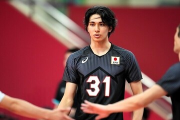 واکنش جالب والیبالیست ژاپنی به اسم ایرانی‌اش