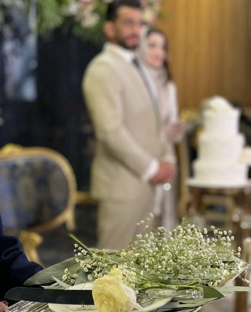 حسن یزدانی ازدواج کرد / تصاویر مراسم لاکچری عروسی ستاره کشتی جهان در لباس دامادی و همسرش 