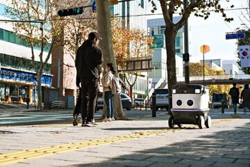 در کره جنوبی ربات‌های خودران اجازه دارند به تنهایی پیاده‌روی کنند