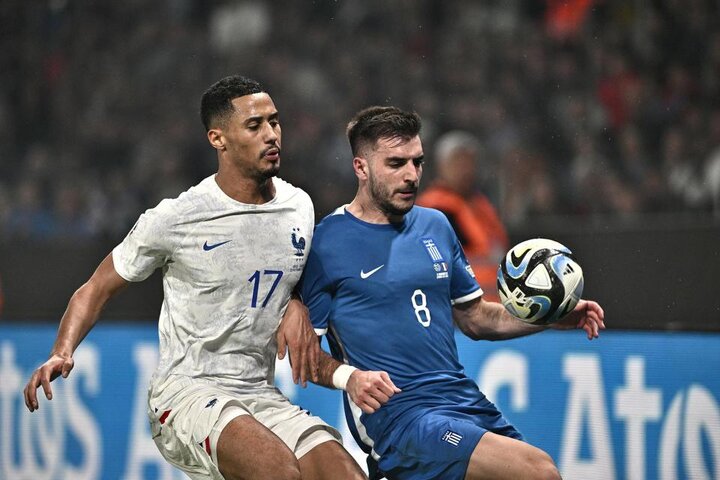 فرانسه کم آورد: تساوی با یونان مانع رکورد پیروزی کامل! + فیلم خلاصه بازی