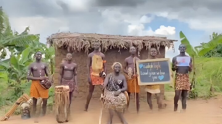ببینید: رقص قبایل آفریقایی با آهنگ صادق بوقی ؛ موسیقی صادق بوقی جهانی شد!