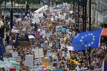 مردم انگلیس خواستار بازگشت به اتحادیه اروپا شدند + نمودار