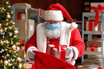 بابانوئل ۱۹ میلیون تومانی برای جشن کریسمس