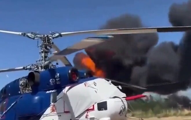 سقوط هواپیمای آتش نشان بر اثر برخورد با سیم برق