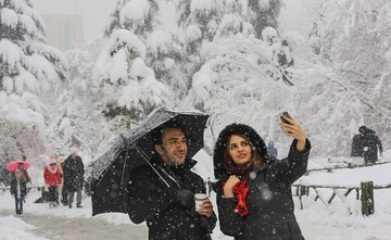 بارش برف در تهران و بسیاری از مناطق کشور ادامه دارد + وضعیت ۴ روز آینده در استانها