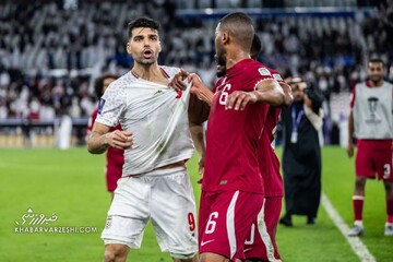 چرا مهدی طارمی در پایان بازی با حریف قطری  دست به یقه شد؟
