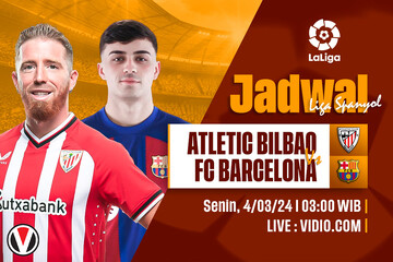 پخش زنده هفته بیست و هفتم لالیگای اسپانیا؛ اتلتیک بیلبائو - بارسلونا / امشب ۲۳:۳۰ + لینک