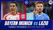 پخش زنده بازی بایرن مونیخ و لاتزیو در لیگ قهرمانان اروپا ؛ امشب ساعت ۲۳:۳۰ + لینک