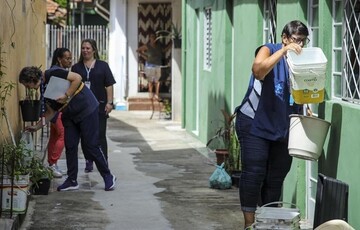 تصاویر شیوع تب دنگی در برزیل