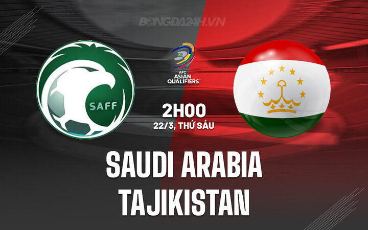 پخش زنده مقدماتی جام جهانی ۲۰۲۶ - آسیا:عربستان - تاجیکستان امروز ساعت ۲۲:۳۰ + لینک
