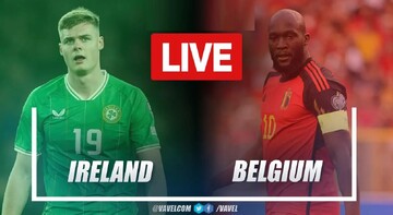 پخش زنده بازی دوستانه تیم های ملی فوتبال جمهوری ایرلند - بلژیک امشب ساعت ۲۰:۳۰ + لینک