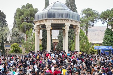 حافظیه شیراز در صدر بازدید مسافران نوروزی + آمار
