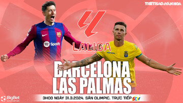 پخش زنده بازی بارسلونا - لاس ‌پالماس در هفته سی ام لالیگای اسپانیا؛ امروز ۲۳:۳۰ + لینک