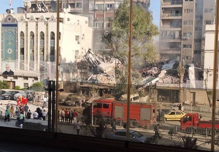 فوری:حمله اسرائیل به ساختمان کنسولگری ایران در دمشق/سردار زاهدی از فرماندهان سپاه قدس به شهادت رسید
