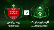 جام حذفی فوتبال / آلومینیوم اراک - پرسپولیس؛ امروز ۱۸:۱۵ + لینک پخش زنده