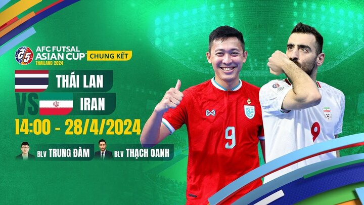 پخش زنده بازی فینال جام ملت های فوتسال آسیا ؛ ایران - تایلند امروز ساعت ۱۴:۳۰ + لینک