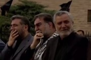 فیلم | گریه و بی‌تابی شدید وزرای دولت هنگام ورود پیکر شهید رئیسی و همراهان به تهران