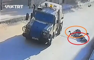 فیلم | اعدام خیابانی دو موتورسوار فلسطینی