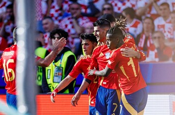 اسپانیا با سه گل کرواسی را تحقیر کرد + فیلم خلاصه بازی